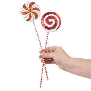 12" Peppermint Picks (Set of 2) Lifestyle Photo